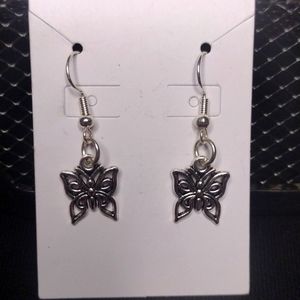 Dainty Butterfly Earrings